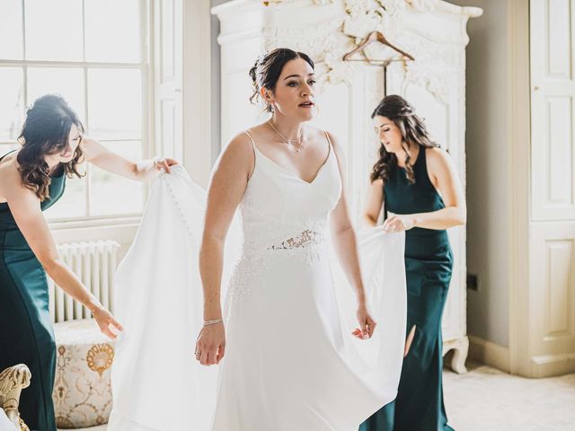 Fraser and Zoe's Wedding in Alnwick, Northumberland 32