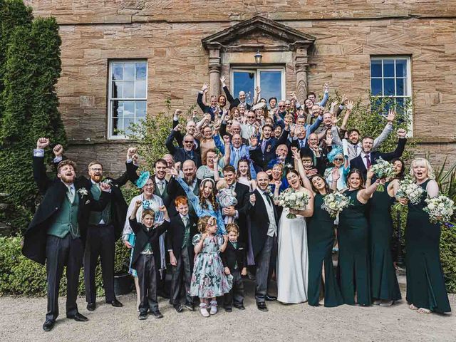 Fraser and Zoe's Wedding in Alnwick, Northumberland 89