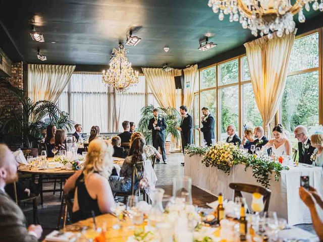 Fraser and Zoe's Wedding in Alnwick, Northumberland 157