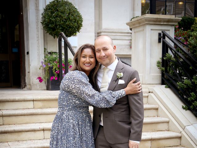 Stephanie and Joseph's Wedding in London Bridge, East Central London 6