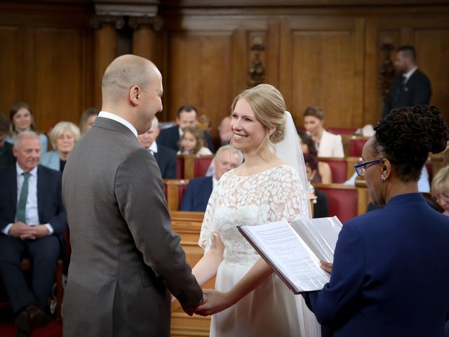 Stephanie and Joseph's Wedding in London Bridge, East Central London 10