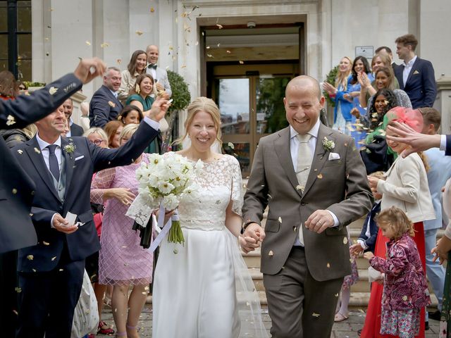 Stephanie and Joseph's Wedding in London Bridge, East Central London 16