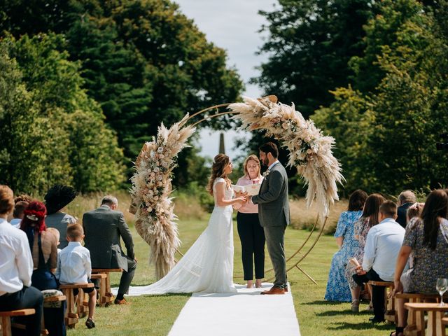 Andy and Anita&apos;s Wedding in West Parley, Dorset 9