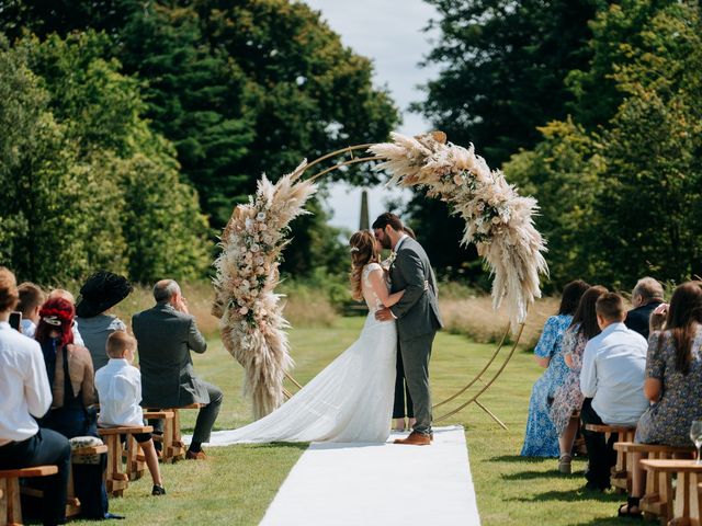 Andy and Anita&apos;s Wedding in West Parley, Dorset 10