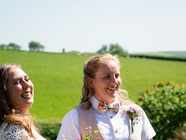 Hannah and Katie&apos;s Wedding in Looe, Cornwall 24