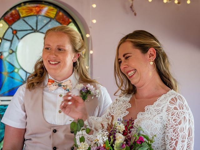 Hannah and Katie&apos;s Wedding in Looe, Cornwall 38