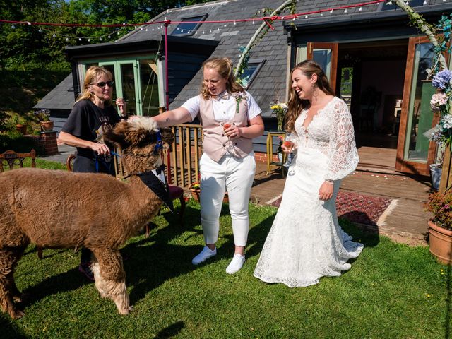 Hannah and Katie&apos;s Wedding in Looe, Cornwall 46