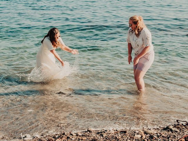 Hannah and Katie&apos;s Wedding in Looe, Cornwall 57