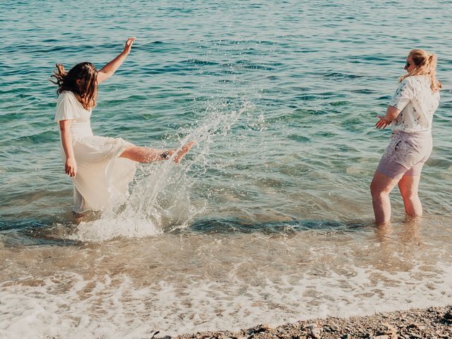 Hannah and Katie&apos;s Wedding in Looe, Cornwall 58