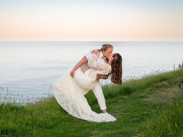 Hannah and Katie&apos;s Wedding in Looe, Cornwall 1