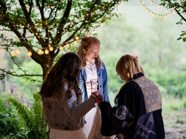 Hannah and Katie&apos;s Wedding in Looe, Cornwall 89