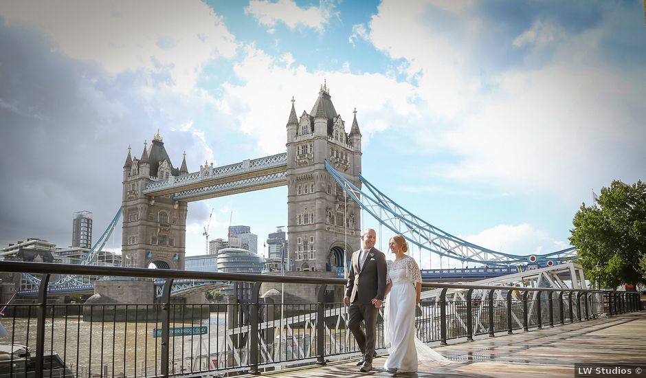 Stephanie and Joseph's Wedding in London Bridge, East Central London
