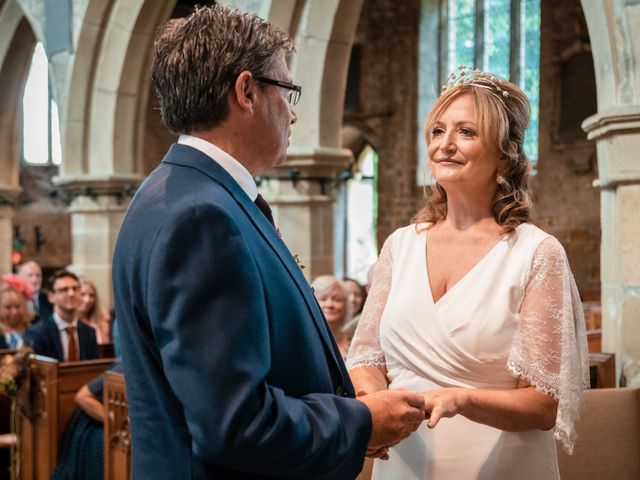 David and Lisa&apos;s Wedding in Ashover, Derbyshire 8