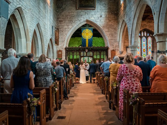 David and Lisa&apos;s Wedding in Ashover, Derbyshire 9