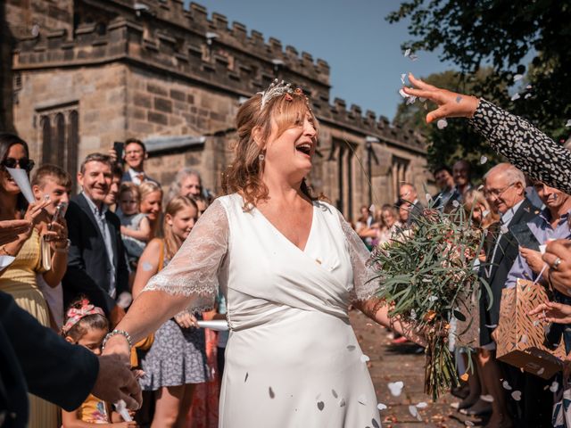 David and Lisa&apos;s Wedding in Ashover, Derbyshire 12