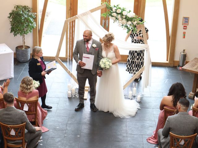 Wesley and Sarah's Wedding in Groby, Leicestershire 1