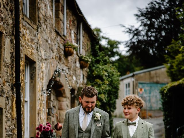 Joe and Anna's Wedding in Bolton Abbey, North Yorkshire 11