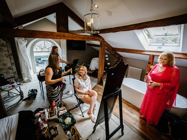 Joe and Anna's Wedding in Bolton Abbey, North Yorkshire 12