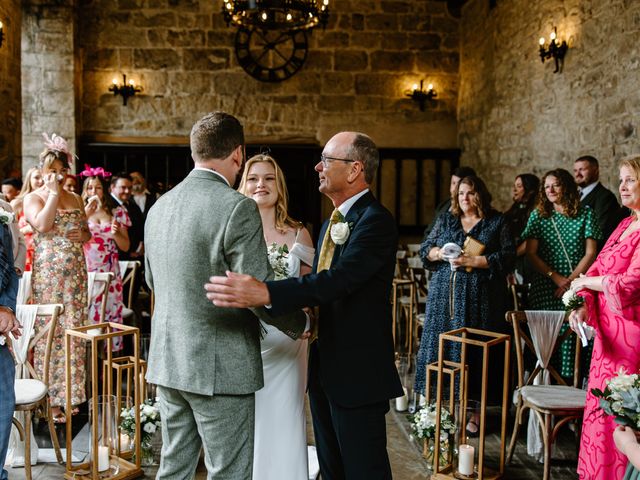 Joe and Anna's Wedding in Bolton Abbey, North Yorkshire 46