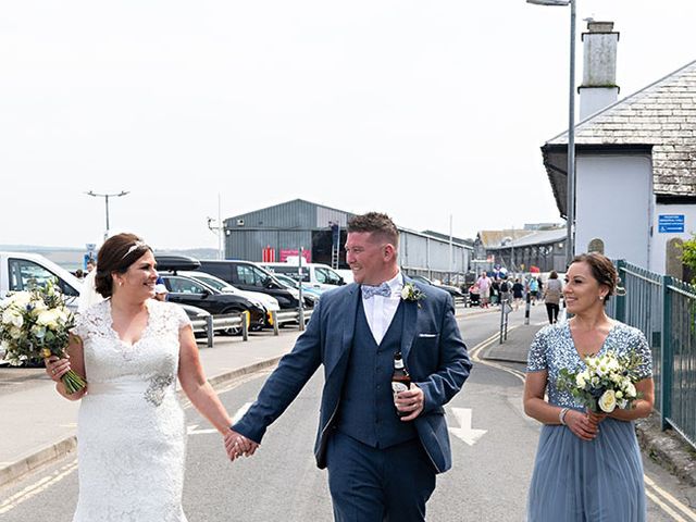 Steve and Jade&apos;s Wedding in Padstow, Cornwall 360
