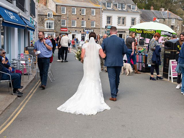 Steve and Jade&apos;s Wedding in Padstow, Cornwall 385
