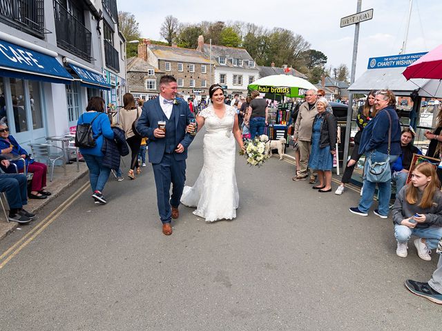Steve and Jade&apos;s Wedding in Padstow, Cornwall 387