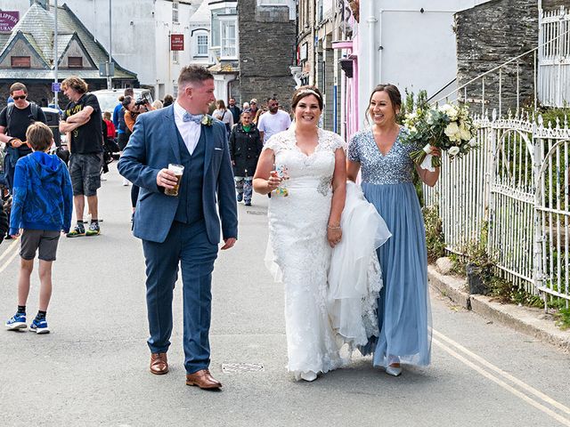 Steve and Jade&apos;s Wedding in Padstow, Cornwall 400