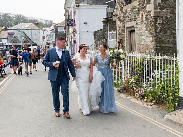 Steve and Jade&apos;s Wedding in Padstow, Cornwall 402