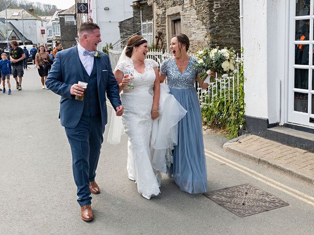 Steve and Jade&apos;s Wedding in Padstow, Cornwall 404