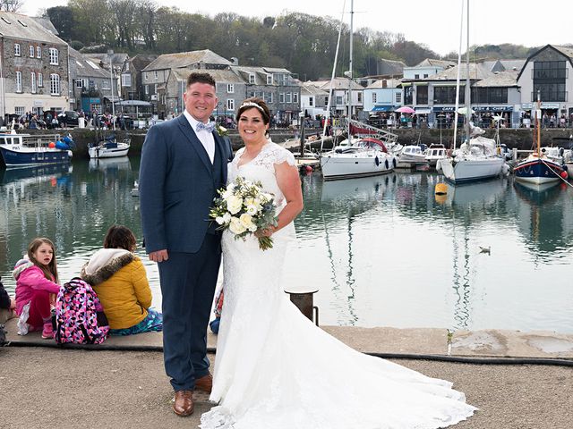 Steve and Jade&apos;s Wedding in Padstow, Cornwall 429