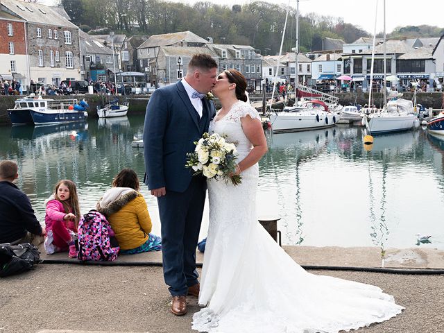 Steve and Jade&apos;s Wedding in Padstow, Cornwall 430