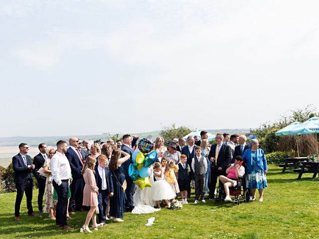 Steve and Jade&apos;s Wedding in Padstow, Cornwall 450