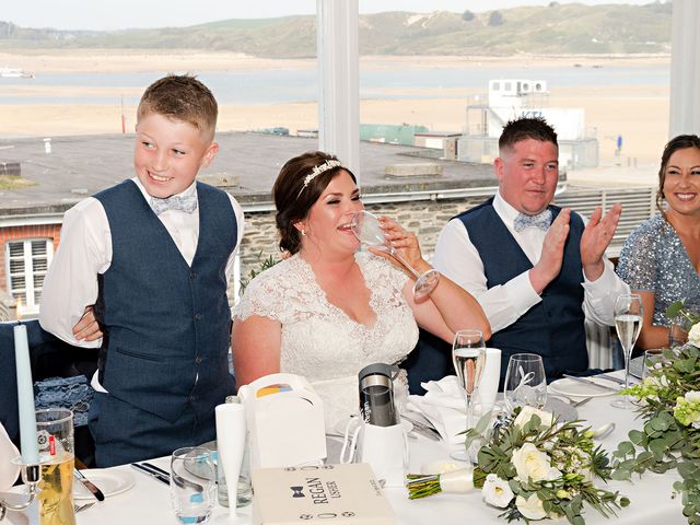 Steve and Jade&apos;s Wedding in Padstow, Cornwall 595