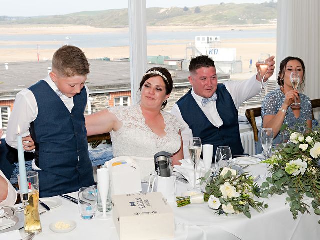 Steve and Jade&apos;s Wedding in Padstow, Cornwall 596