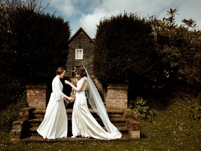 Maddie and Sophie&apos;s Wedding in Great Yeldham, Essex 13