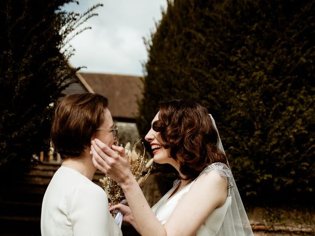 Maddie and Sophie&apos;s Wedding in Great Yeldham, Essex 14