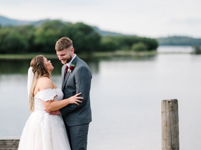 John and Molly&apos;s Wedding in Keswick, Cumbria 11