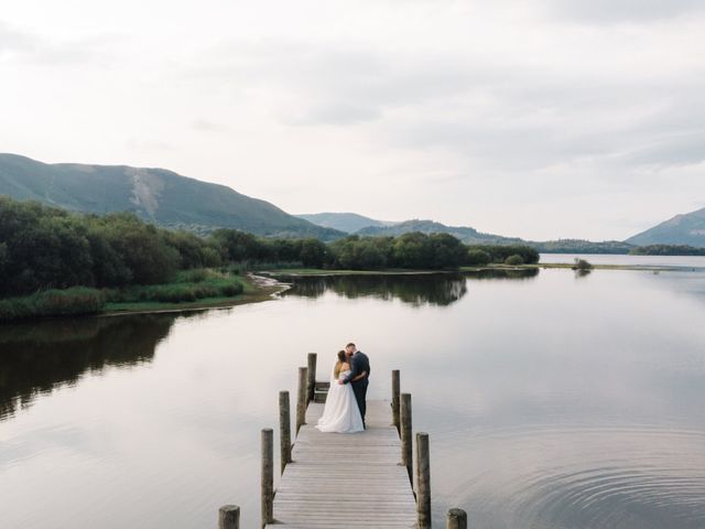 John and Molly&apos;s Wedding in Keswick, Cumbria 14