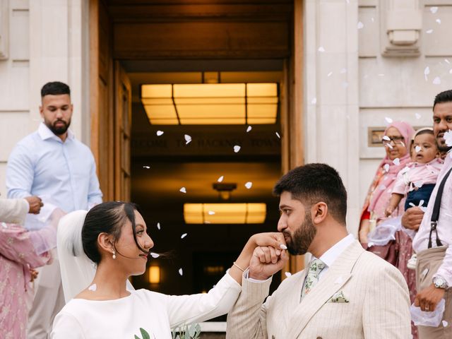 Mahfouz and Rumana's Wedding in Hackney, East London 9