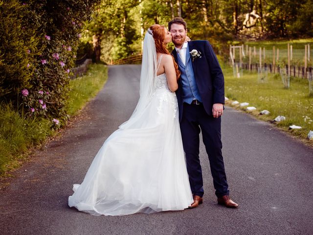 Lawrence and Abi&apos;s Wedding in Lake District , Cumbria 15