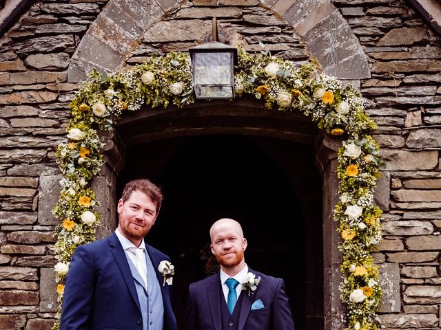 Lawrence and Abi&apos;s Wedding in Lake District , Cumbria 31