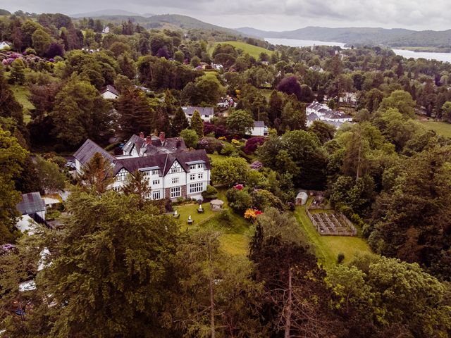 Lawrence and Abi&apos;s Wedding in Lake District , Cumbria 66