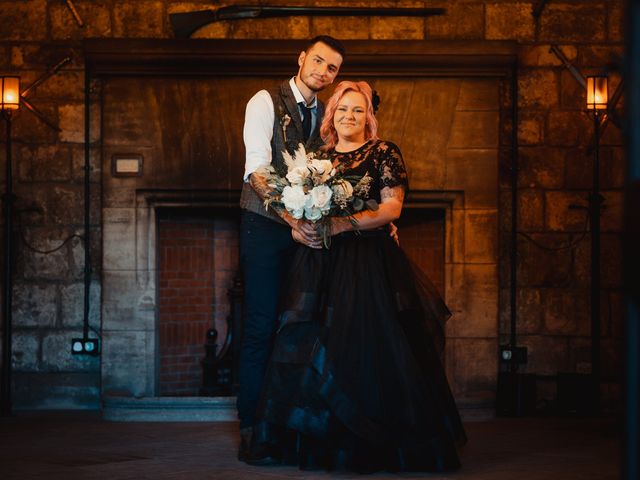 Jake and Rebecca's Wedding in Bamburgh, Northumberland 3