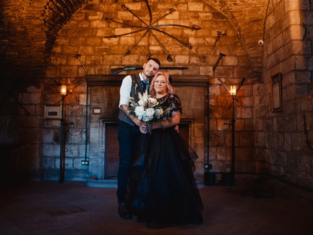 Jake and Rebecca's Wedding in Bamburgh, Northumberland 4