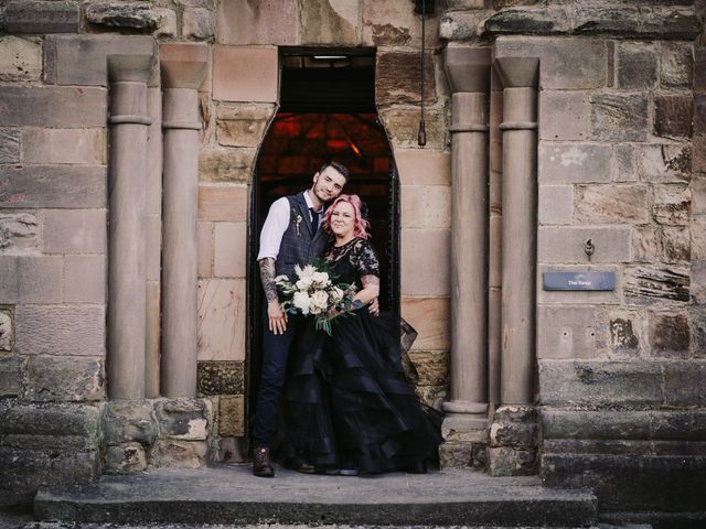 Jake and Rebecca's Wedding in Bamburgh, Northumberland 5