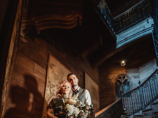 Jake and Rebecca's Wedding in Bamburgh, Northumberland 7