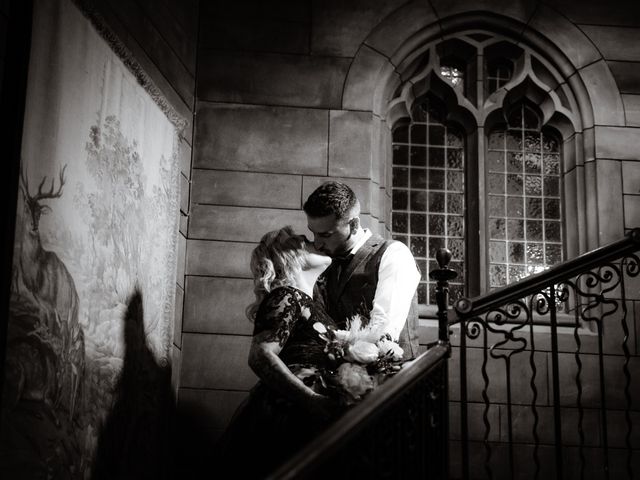 Jake and Rebecca's Wedding in Bamburgh, Northumberland 8