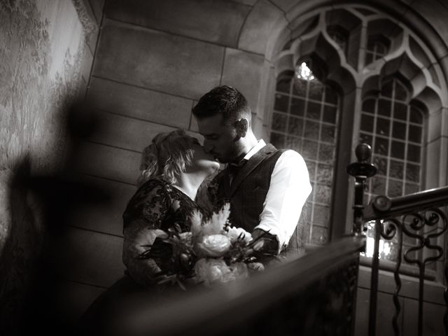 Jake and Rebecca's Wedding in Bamburgh, Northumberland 9