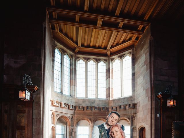 Jake and Rebecca's Wedding in Bamburgh, Northumberland 10