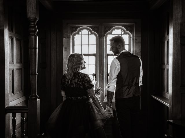 Jake and Rebecca's Wedding in Bamburgh, Northumberland 12